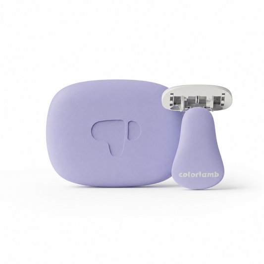 Colorlamb portable travel razor for women