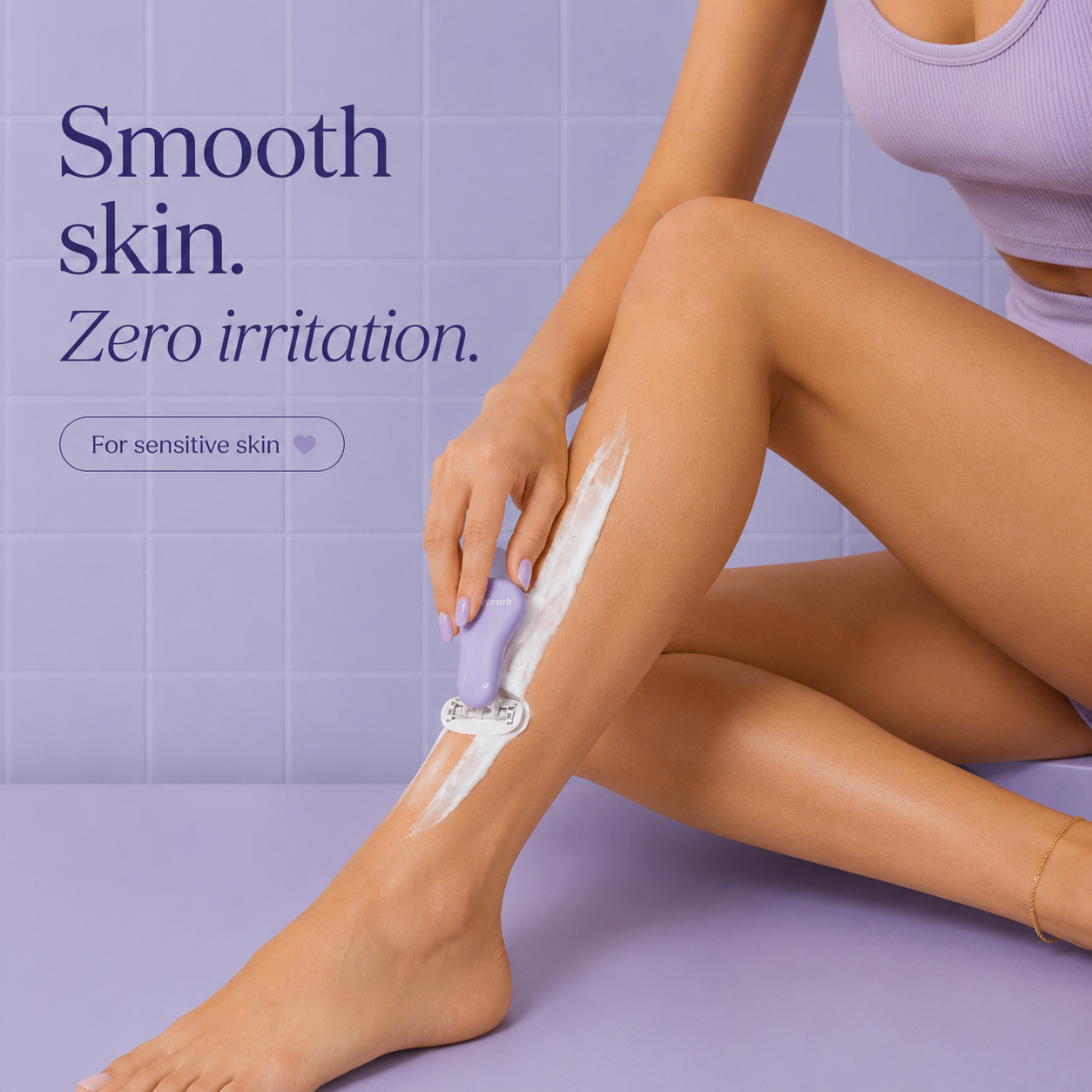 Colorlamb portable travel razor for women